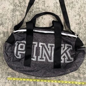 Victoria’s Secret Pink Gym Duffle | Metallic Logo
